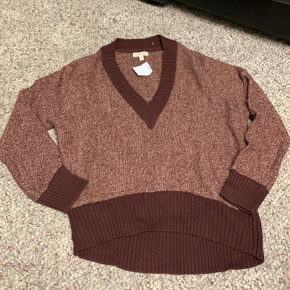 New silence and noise sweater